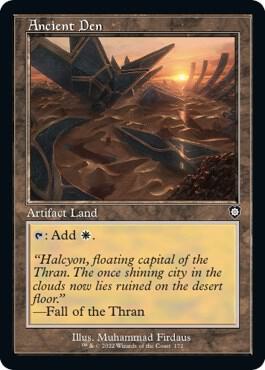 Ancient Den (Retro Frame) [Commander: The Brothers' War] 172