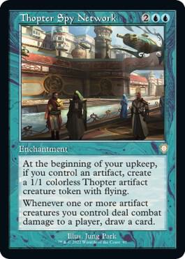 Thopter Spy Network (Retro Frame) [Commander: The Brothers' War] 97
