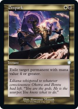 Despark (Retro Frame) [Commander: The Brothers' War] 124