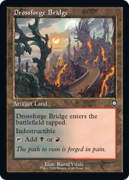 Drossforge Bridge (Retro Frame) [Commander: The Brothers' War] 183