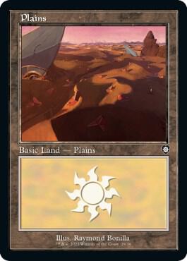 Plains (29) (Retro Frame) [Commander: The Brothers' War] 29