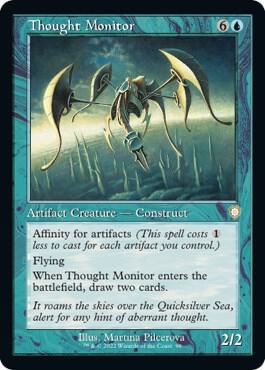 Thought Monitor (Retro Frame) [Commander: The Brothers' War] 98