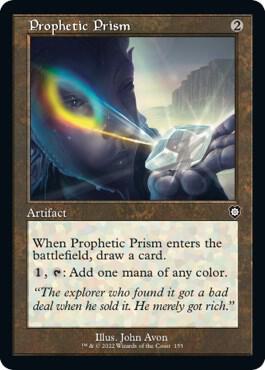 Prophetic Prism (Retro Frame) [Commander: The Brothers' War] 155