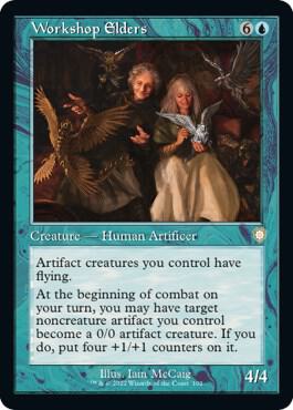 Workshop Elders (Retro Frame) [Commander: The Brothers' War] 102
