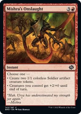 Mishra's Onslaught [The Brothers' War] 143