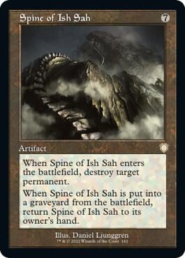 Spine of Ish Sah (Retro Frame) [Commander: The Brothers' War] 162
