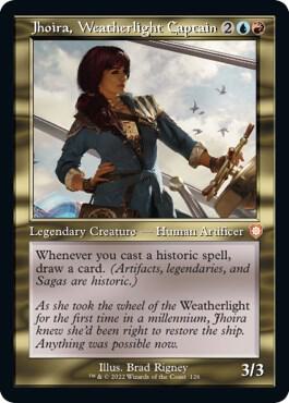 Jhoira, Weatherlight Captain (Retro Frame) [Commander: The Brothers' War] 126