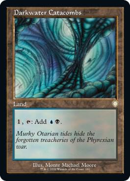 Darkwater Catacombs (Retro Frame) [Commander: The Brothers' War] 181