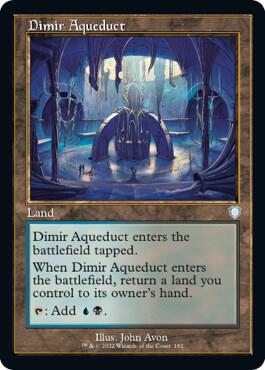 Dimir Aqueduct (Retro Frame) [Commander: The Brothers' War] 182