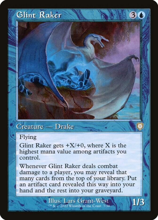 Glint Raker (Retro Frame) [Commander: The Brothers' War] 7