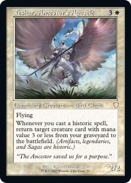 Teshar, Ancestor's Apostle (Retro Frame) [Commander: The Brothers' War] 77