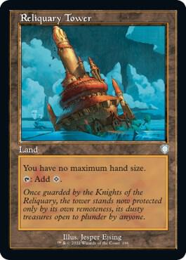 Reliquary Tower (Retro Frame) [Commander: The Brothers' War] 196