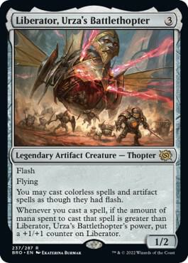 Liberator, Urza's Battlethopter [The Brothers' War] 237