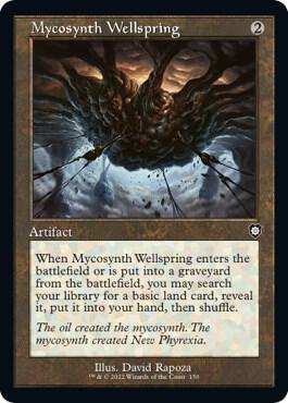 Mycosynth Wellspring (Retro Frame) [Commander: The Brothers' War] 150