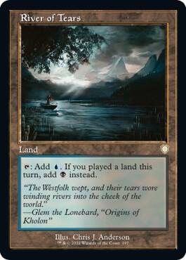 River of Tears (Retro Frame) [Commander: The Brothers' War] 197