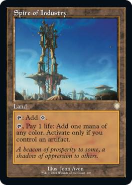 Spire of Industry (Retro Frame) [Commander: The Brothers' War] 203