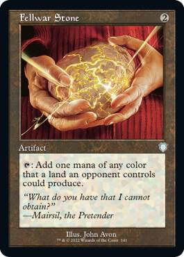 Fellwar Stone (Retro Frame) [Commander: The Brothers' War] 141
