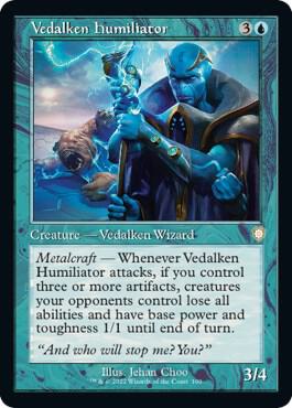 Vedalken Humiliator (Retro Frame) [Commander: The Brothers' War] 100