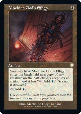 Machine God's Effigy (Retro Frame) [Commander: The Brothers' War] 16