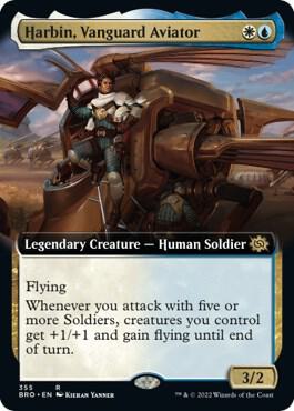 Harbin, Vanguard Aviator (Extended Art) [The Brothers' War] 355
