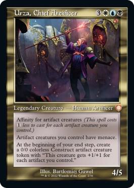 Urza, Chief Artificer (Retro Frame) [Commander: The Brothers' War] 2