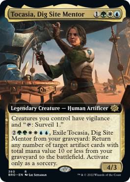 Tocasia, Dig Site Mentor (Extended Art) [The Brothers' War] 360