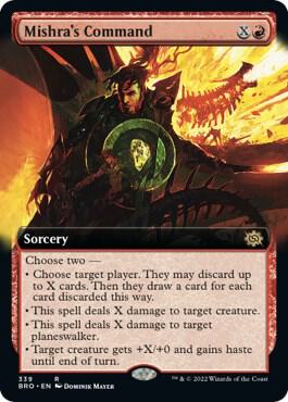 Mishra's Command (Extended Art) [The Brothers' War] 339