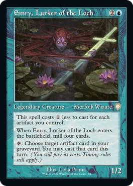 Emry, Lurker of the Loch (Retro Frame) [Commander: The Brothers' War] 81