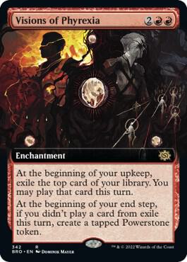 Visions of Phyrexia (Extended Art) [The Brothers' War] 342