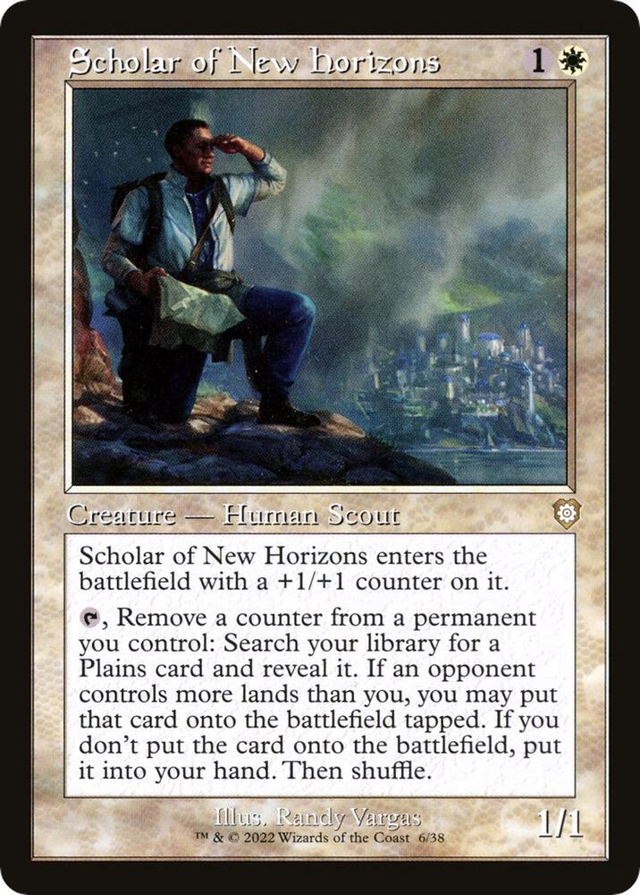 Scholar of New Horizons (Retro Frame) [Commander: The Brothers' War] 6