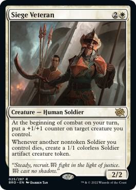 Siege Veteran [The Brothers' War] 25