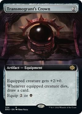 Transmogrant's Crown (Extended Art) [The Brothers' War] 334