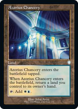 Azorius Chancery (Retro Frame) [Commander: The Brothers' War] 175