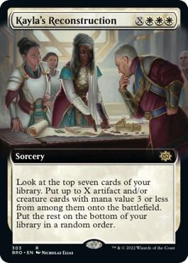 Kayla's Reconstruction (Extended Art) [The Brothers' War] 303