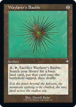 Wayfarer's Bauble (Retro Frame) [Commander: The Brothers' War] 171