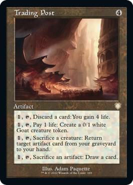 Trading Post (Retro Frame) [Commander: The Brothers' War] 169