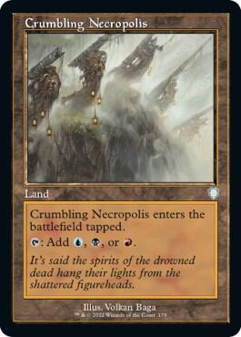 Crumbling Necropolis (Retro Frame) [Commander: The Brothers' War] 179