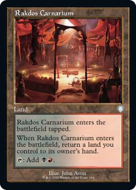 Rakdos Carnarium (Retro Frame) [Commander: The Brothers' War] 194
