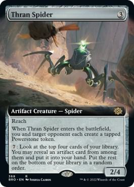 Thran Spider (Extended Art) [The Brothers' War] 368