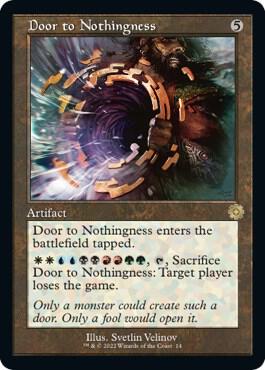 Door to Nothingness [The Brothers' War: Retro Frame Artifacts] 14