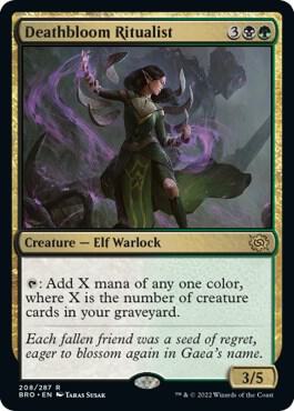 Deathbloom Ritualist [The Brothers' War] 208
