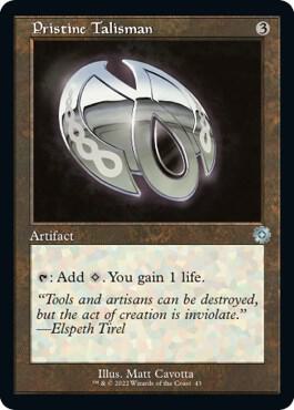 Pristine Talisman [The Brothers' War: Retro Frame Artifacts] 43