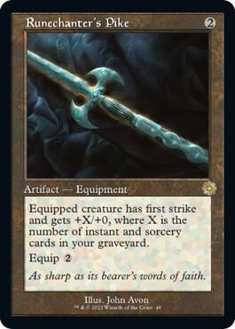 Runechanter's Pike [The Brothers' War: Retro Frame Artifacts] 48