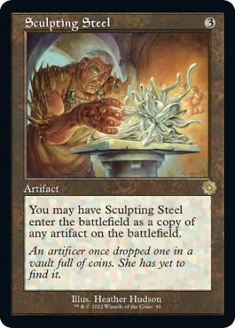 Sculpting Steel [The Brothers' War: Retro Frame Artifacts] 50
