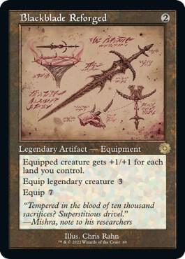 Blackblade Reforged (Schematic) [The Brothers' War: Retro Frame Artifacts] 69