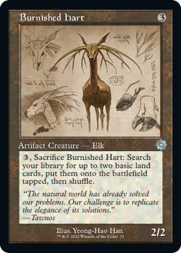 Burnished Hart (Schematic) [The Brothers' War: Retro Frame Artifacts] 71
