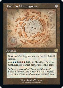 Door to Nothingness (Schematic) [The Brothers' War: Retro Frame Artifacts] 77