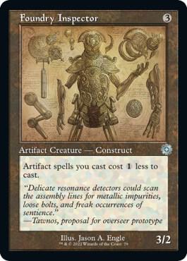 Foundry Inspector (Schematic) [The Brothers' War: Retro Frame Artifacts] 79