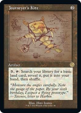 Journeyer's Kite (Schematic) [The Brothers' War: Retro Frame Artifacts] 88