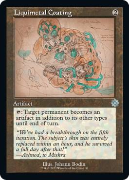 Liquimetal Coating (Schematic) [The Brothers' War: Retro Frame Artifacts] 91